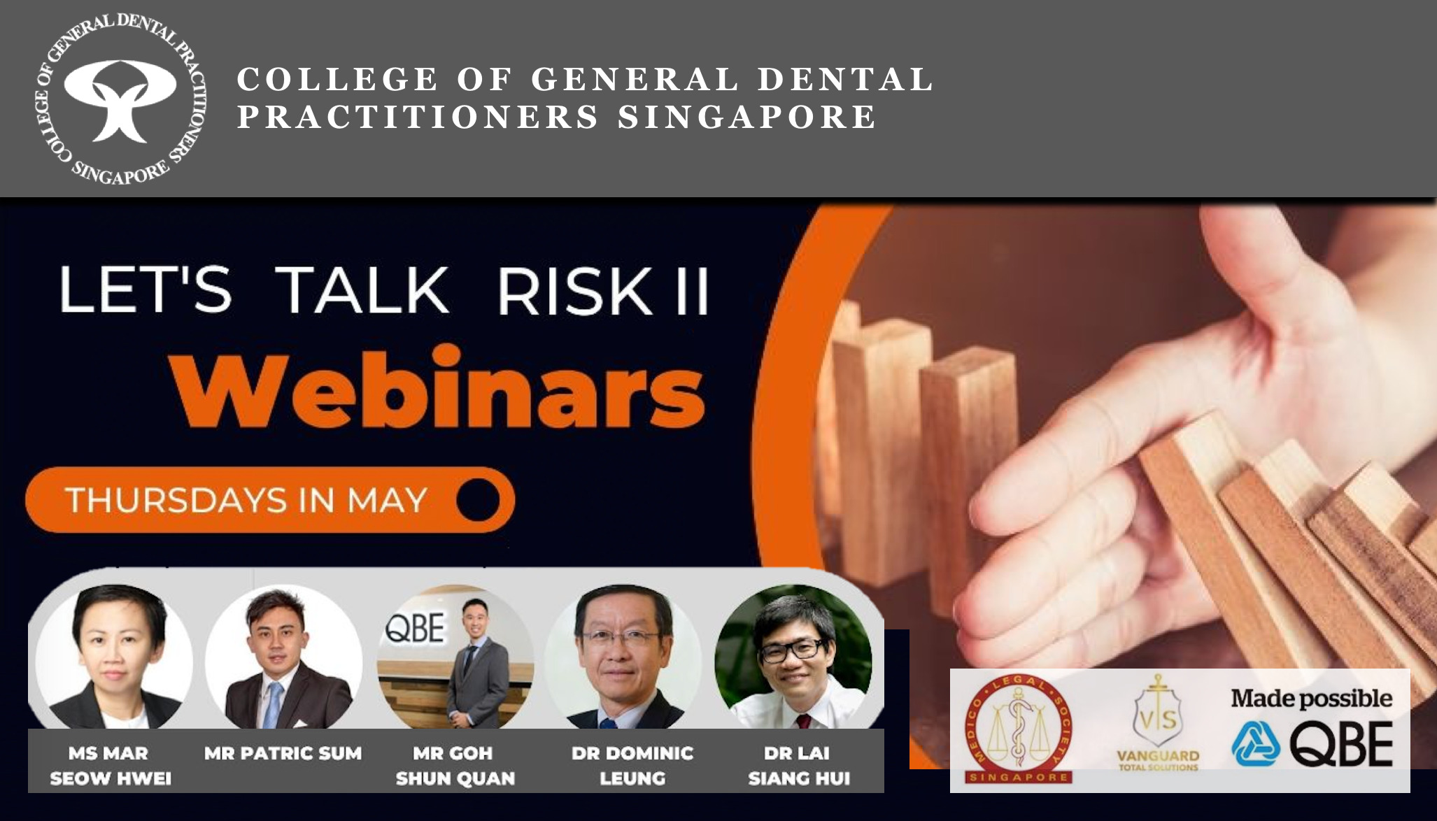 Let's Talk Risk 2 Webinars